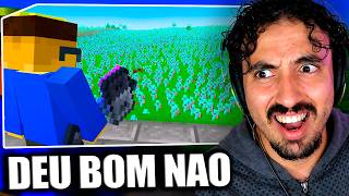 eu criei um EXERCITO INTEIRO no meu servidor KKKKKKKKKK | Leozin React
