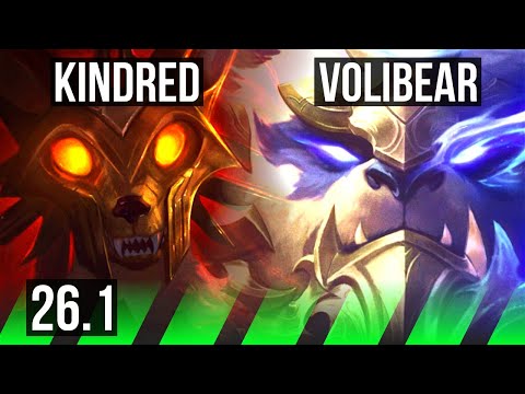KINDRED vs VOLIBEAR (JGL) | 61K damage | EUW Diamond | 26.1