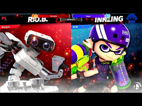 Baygon (R.O.B/King K. Rool) vs SirCerMax (Inkling) - ajvitational #4  - Losers Round 1