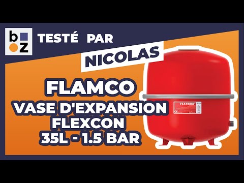 Vase d'expansion à membrane au sol FLEXCON FLAMCO