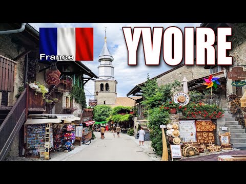 Yvoire France Romantic Medieval  Village On Lake Geneva! Best Day Trip from Geneva Switzerland!