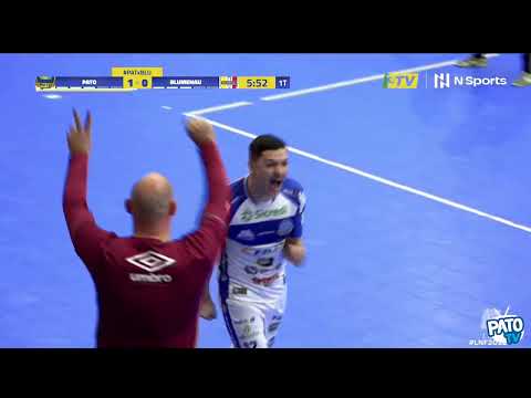 PATO FUTSAL 2 X 1 BLUMENAU - GOLS - LNF 2022
