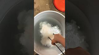 That sound 🙉🤤#quenching #hot #flask #alchemy #asmr #metalwork #lostwaxcasting #art #artist #shorts