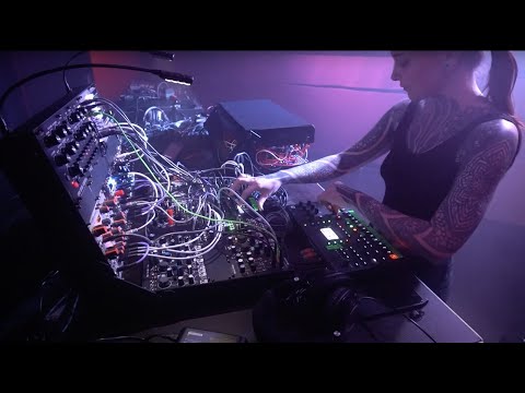 Krista Bourgeois - 1 Hour Hard Industrial Techno Live Set