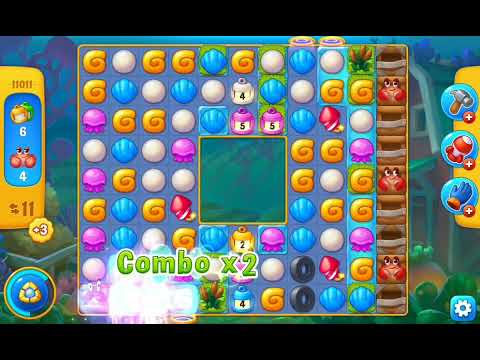 Fishdom Easy Level 11011 (with ingame boosters) @choraelmin