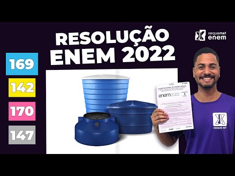 🔘Questão 169 - Caderno Azul | Geometria Espacial | MATEMÁTICA ENEM 2022