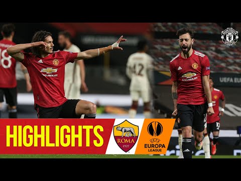 Reds hit Roma for Six | Manchester United 6-2 Roma | UEFA Europa League | Fernandes, Cavani, Pogba
