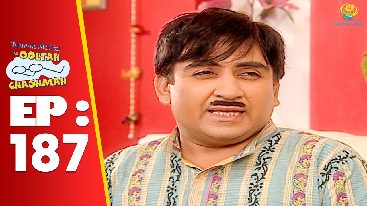 SE 01 EP 187 - Babitaji Ne Di Jethalal Ko Flying Kiss ! | Taarak Mehta Ka Ooltah hashmah