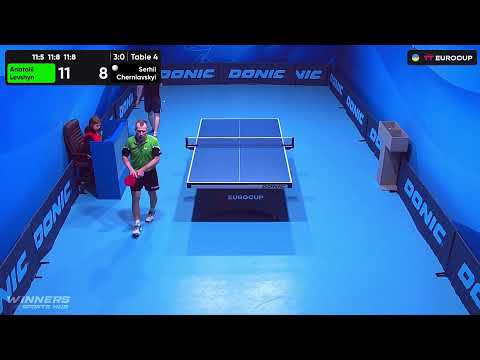 10:20 Anatolii Levshyn - Serhii Cherniavskyi 22.09.2023 TT Euro.Cup Ukraine Star. TABLE 4