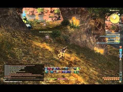 FFXIV:ARR - finding Corrupted Crystal for the quest "With the Utmost Care"