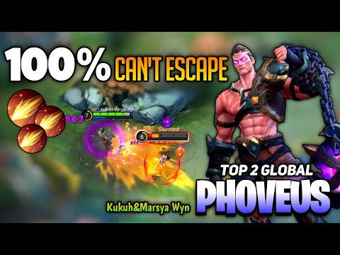 Can`t Escape Offlane Phoveus [ Top Global Phoveus Best Build 2021 ] By Kukuh&Marsya Wyn - MLBB