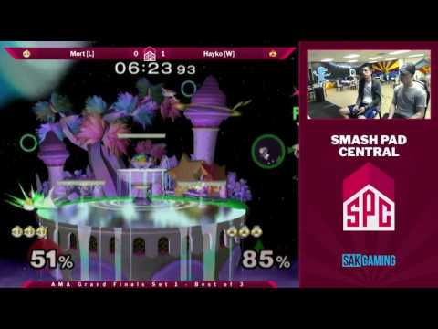SPC49 AMA Grand Finals - Mort (Peach) vs Hayko (Sheik)