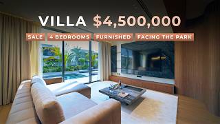 Sale | Fully Furnished 4-Bed Villa in Dubai Hills Estate | $4,500,000