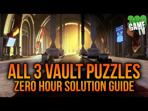 Zero Hour ALL Vault Puzzles Guide / Solution (Vaulted Obstacles Triumph / Intrinsic Perk) Destiny 2