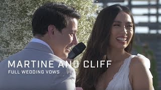 Martine and Cliff: Full Wedding Vows