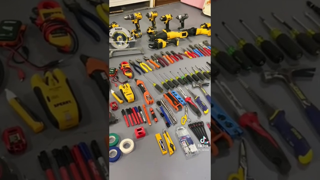 Residential/￼￼￼Commercial ￼Electrician Tools