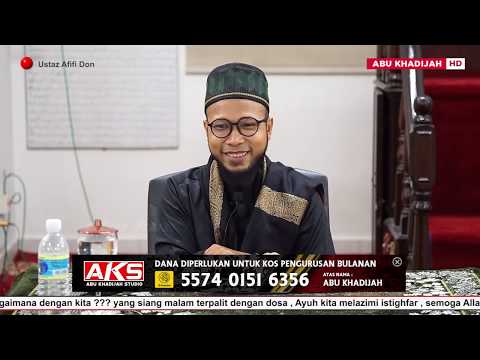 Jangan Seksa Mak Ayah Dengan RINDU | Ustaz Hafifi Don