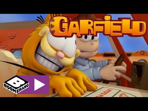 The Garfield Show | Das Pizza-Rennen | Boomerang