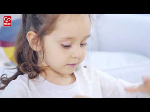 HAPE Žaislinis rinkinys Sodo daržovės, E3161B video