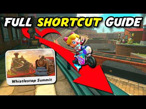 Full Shortcut Guide for WHISTLESTOP SUMMIT (with Controller Display) | Mario Kart World
