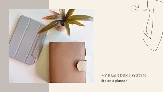 My Brain Dump System | Analog & Digital