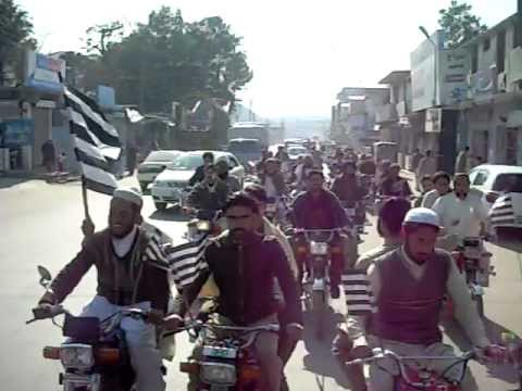 JUI-F Malakand welcome Sahibzada Khalid jan at Batkhela.AVI