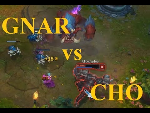 Liên Minh Huyền Thoại: Gnar vs Cho’gath, cuộc chiến của 2 gã khổng lồ