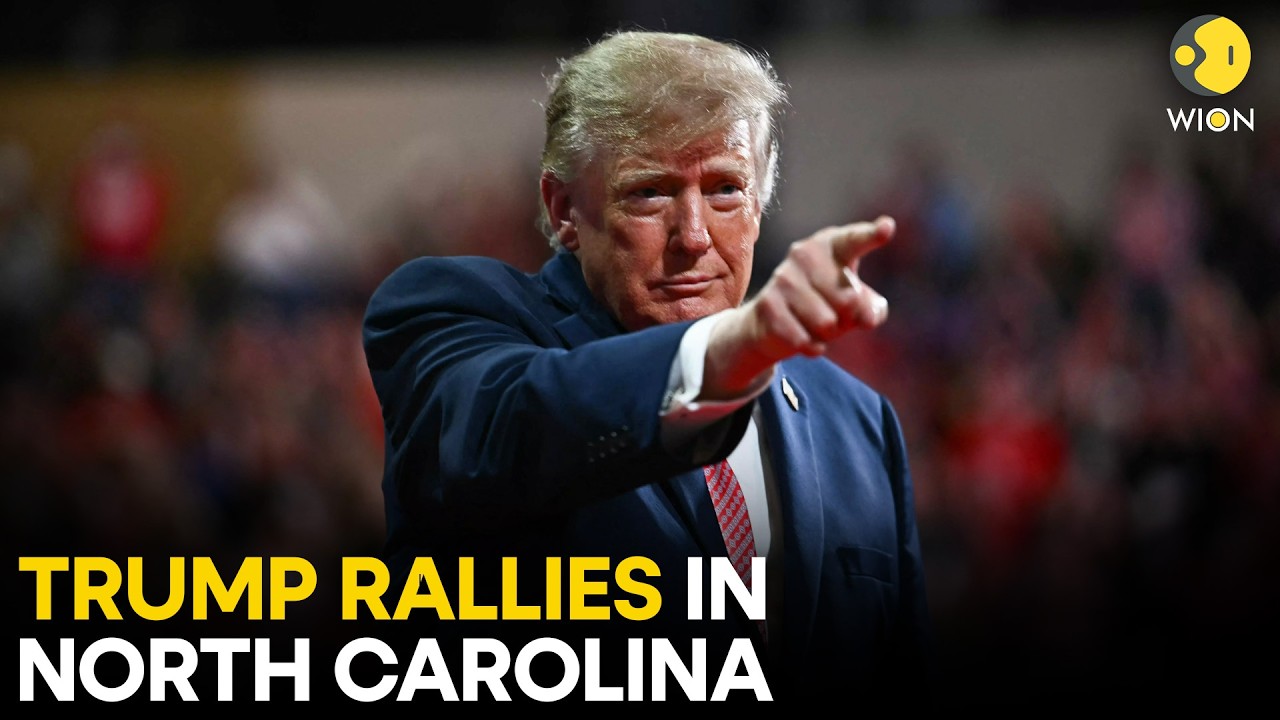 Trump LIVE: President Rallies Supporters Ahead of US Midterms in North Carolina | WION