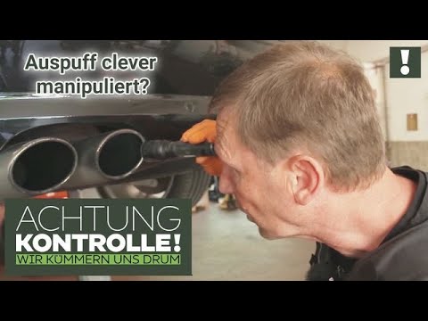 Exhaust system cleverly modified? Traffic police check at tuning meet! | Attention: Checkpoint