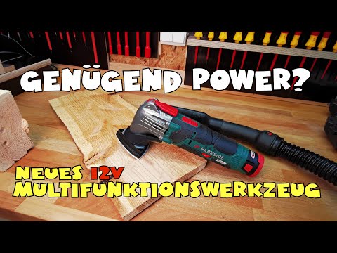 Im Einsatz: Lidl - PARKSIDE® Akku Multifunktionswerkzeug PAMFW 12 C3