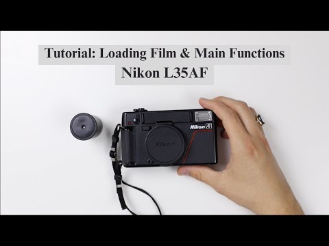 Nikon L35AF Film Camera Tutorial: Loading Film & Camera Functions Explained