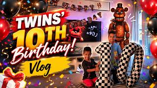 Twins' 10th Birthday | VLOG