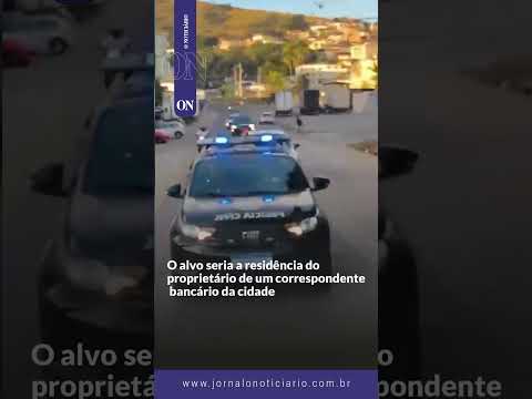 Polícia Civil impede roubo com sequestro em Rodeiro e prende grupo ligado ao Comando Vermelho