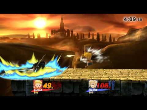 Smash Wii U:Lucas' Up Smash OP