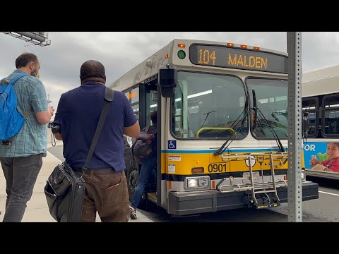 The Rare, Epic Ride, Only Once For Now | Yoshi's Ride Series {S8-E02} - Riding the 104 🚌 - {MBTA}