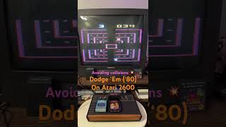 Avoiding Collisions in Dodge ’Em (1980) | Atari 2600
