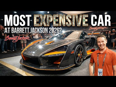Locked Inside a McLaren Senna at Barrett Jackson Phoenix 2026