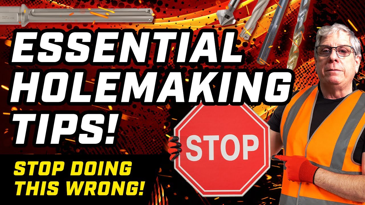 Essential Holemaking Tips! Drill, Center, Spot, Ream, and C'sink Better - Haas Automation, Inc.