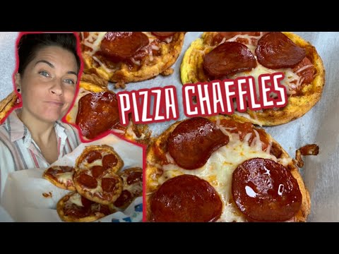 Easy Keto Pizza Chaffle Recipe