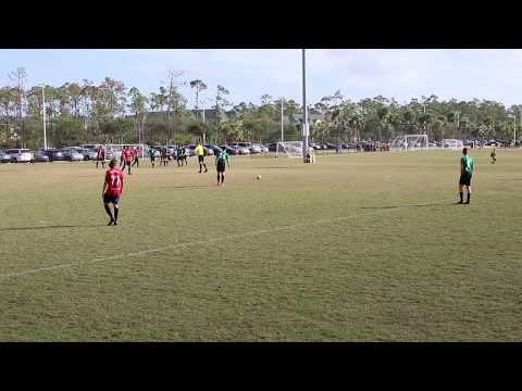 2018 01 28 vs Brazilian team - Roman scores on free kick