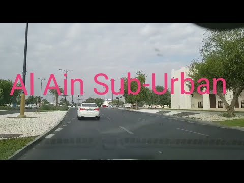 Al Mutaredh To Zakher || Al Ain || UAE || Sub Urban Area