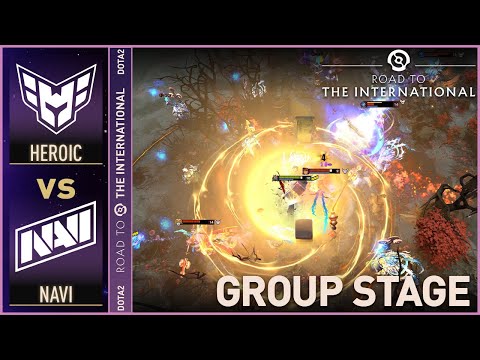 NAVI vs HEROIC - HIGHLIGHTS - The Road to the International 2025 | DOTA2