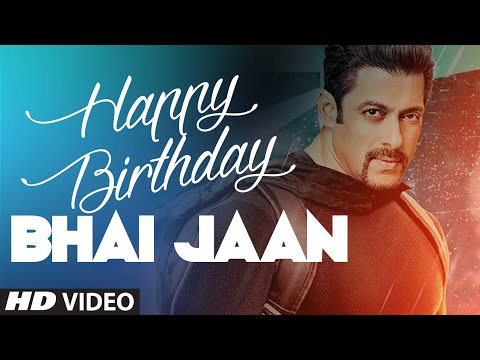 Happy Birthday 'Salman Khan' | Have you wished him yet ?