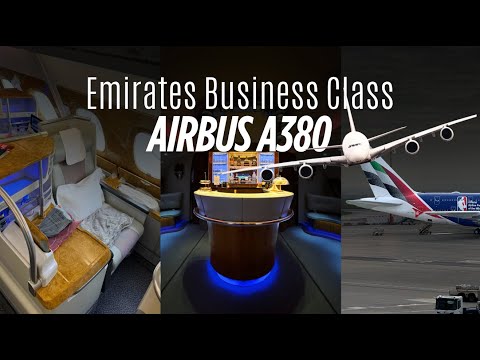 Emirates Business Class | Airbus A380-800 | Paris → Dubai (CDG-DXB) Lounge & Flight Review