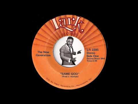 The New Generation - Same God [Lark] 1978 Deep Gospel Soul Funk 45