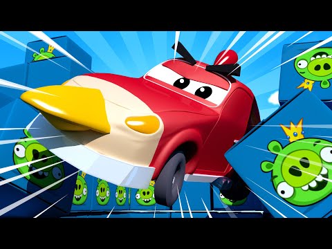 Klein Matt ist ein ANGRY BIRD - Die Lackierwerkstatt von Tom dem Abschleppwagen in Car City 🎨
