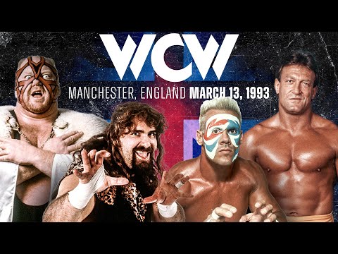 UNSEEN FULL EVENT: WCW Live in England – Sting vs. Paul Orndorff, Cactus Jack vs. Vader and more