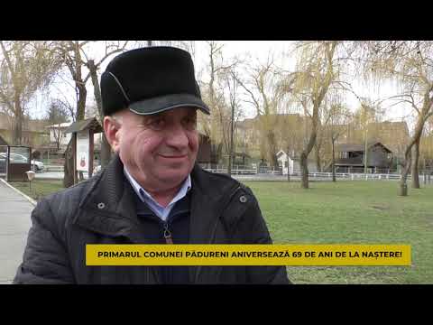 REPORTAJ: PRIMARUL COMUNEI PĂDURENI ANIVERSEAZĂ 69 DE ANI DE LA NAȘTERE