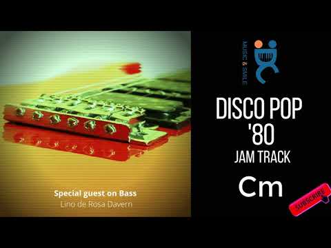 Disco Pop 80's - Backing Jam Track in C minor