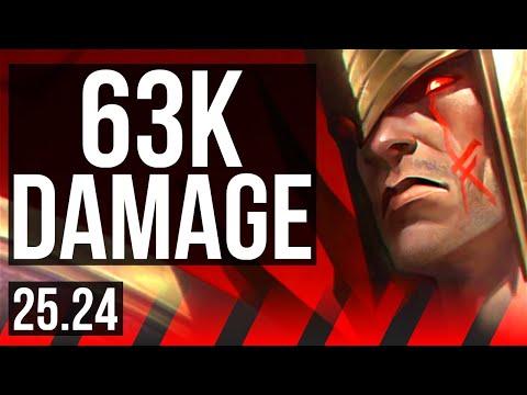 SWAIN vs CAMILLE (TOP) | 63K damage | EUW Master | 25.24